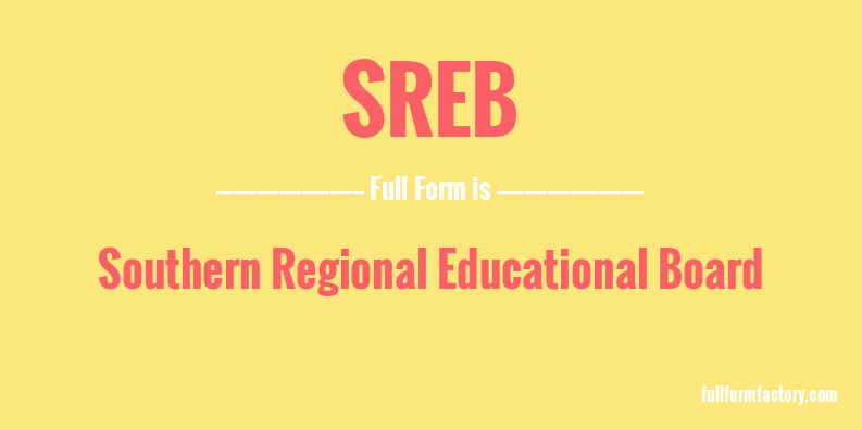 sreb-full-form