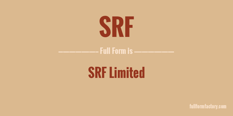 srf-full-form