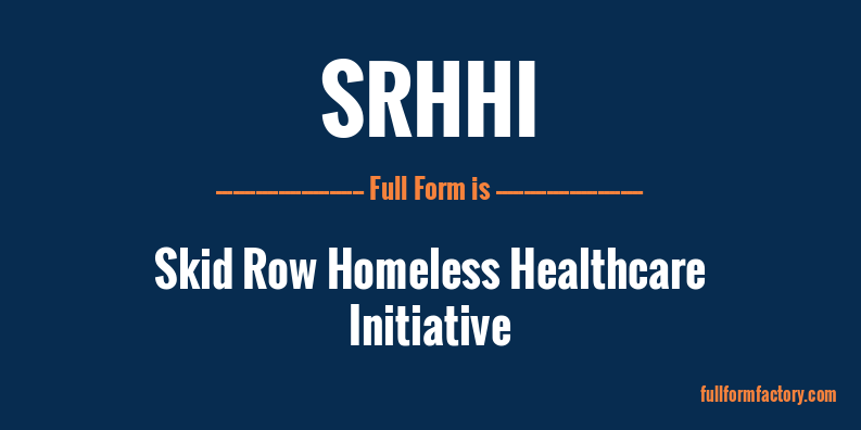 srhhi-full-form