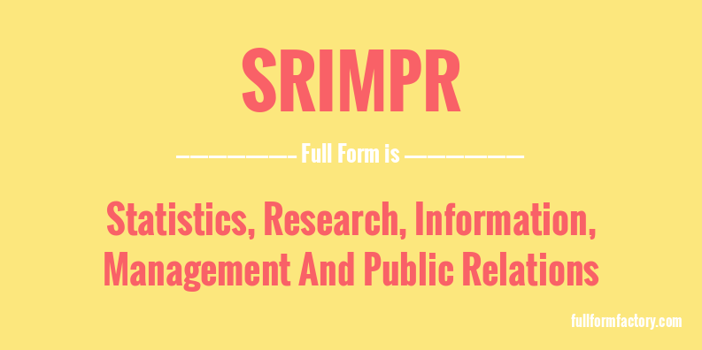 srimpr-full-form