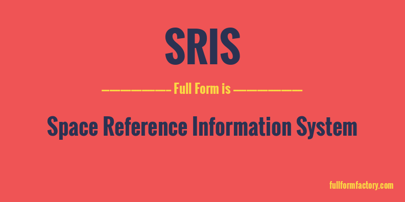 sris-full-form