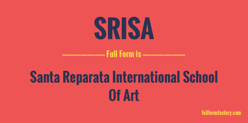 srisa-full-form