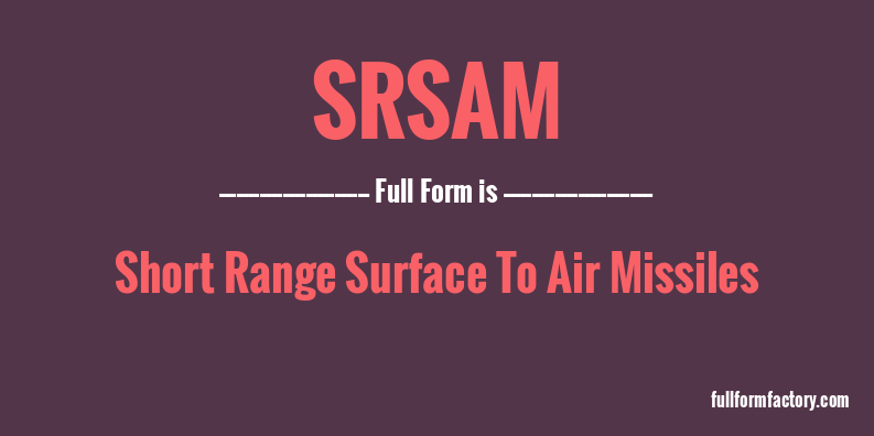 srsam-full-form