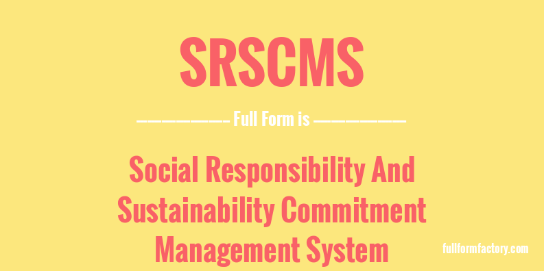 srscms-full-form