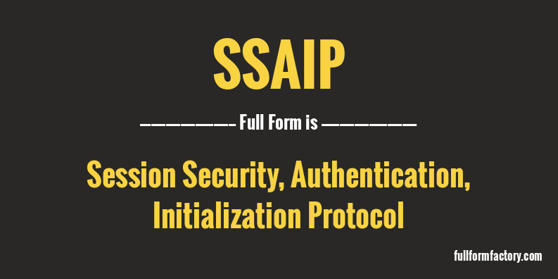 ssaip-full-form