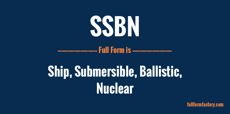 ssbn-full-form