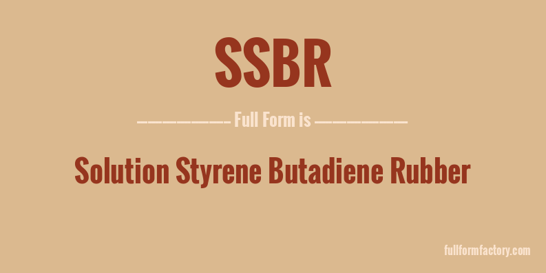 ssbr-full-form