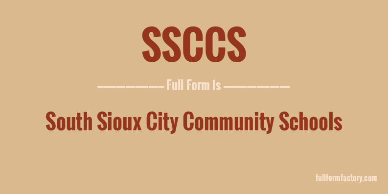 ssccs-full-form