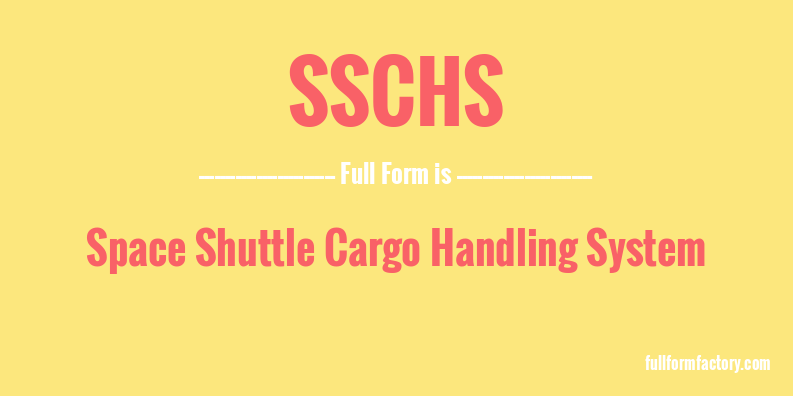 sschs-full-form