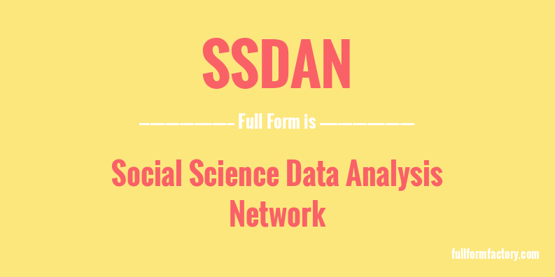 ssdan-full-form