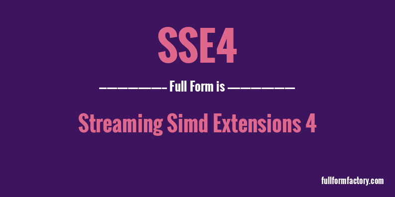 sse4-full-form