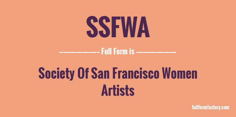 ssfwa-full-form