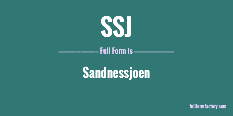 ssj-full-form