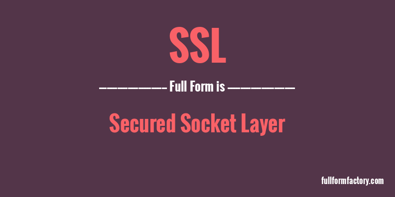 ssl-full-form
