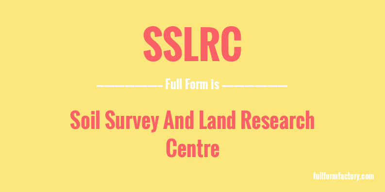 sslrc-full-form