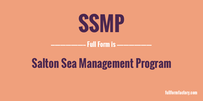 ssmp-full-form