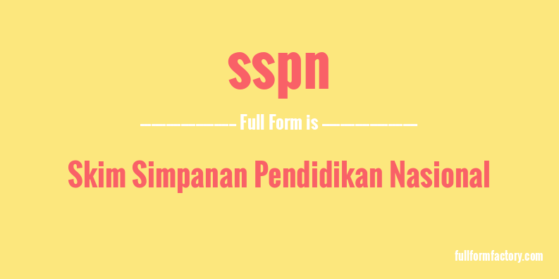 sspn-full-form