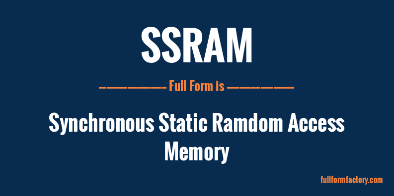 ssram-full-form