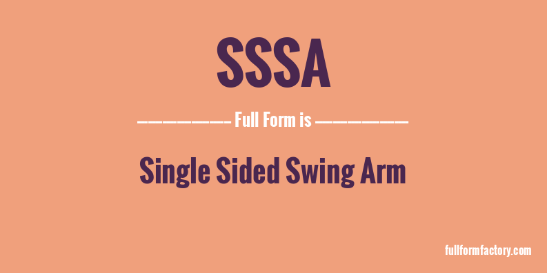 sssa-full-form