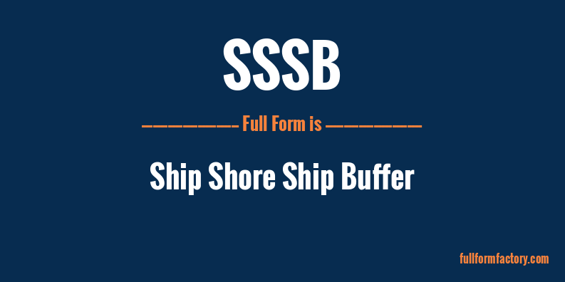 sssb-full-form