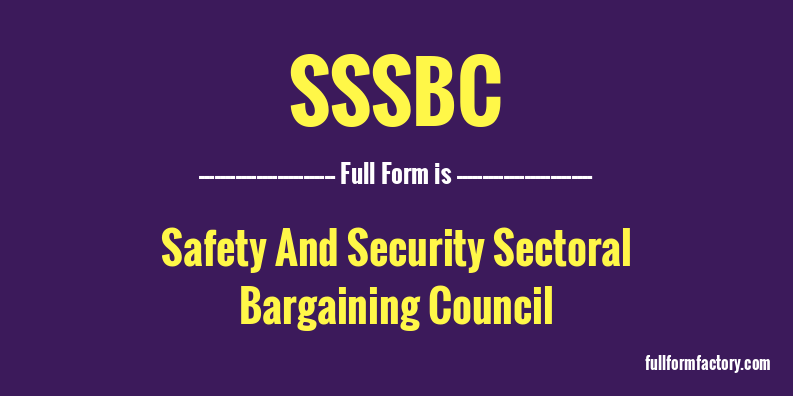 sssbc-full-form