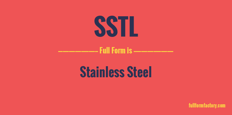 sstl-full-form