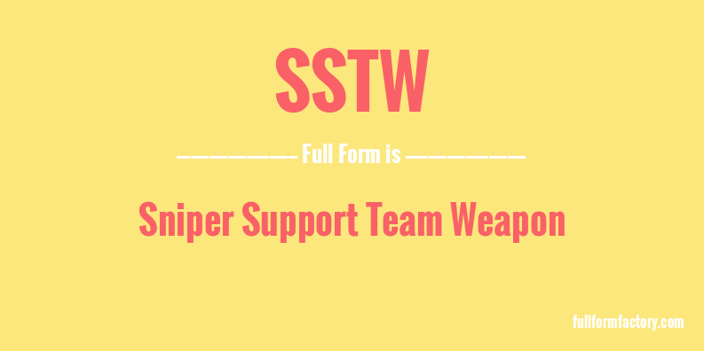 sstw-full-form