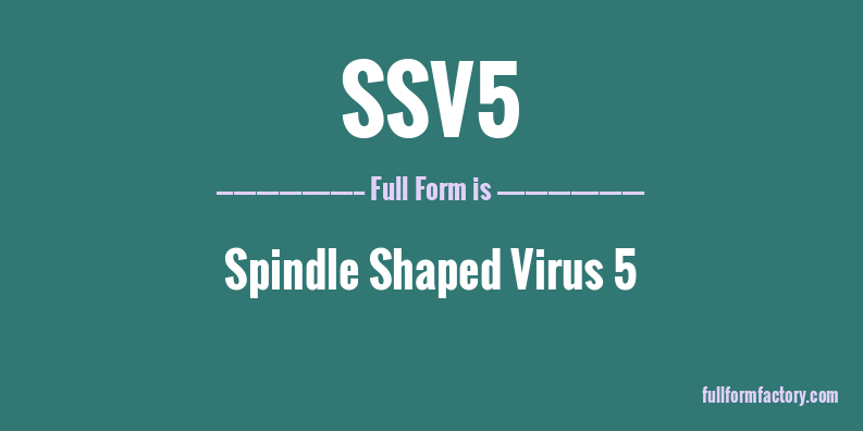 ssv5-full-form