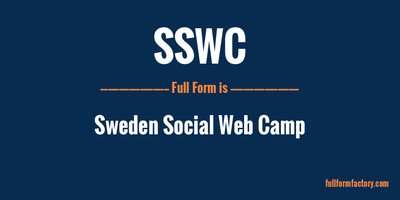 sswc-full-form