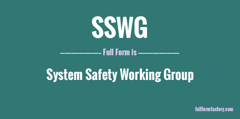 sswg-full-form