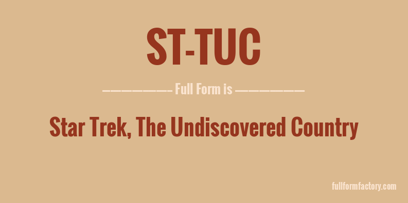 st-tuc-full-form