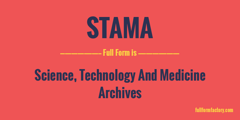 stama-full-form