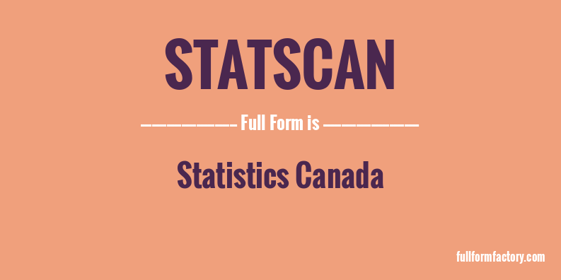 statscan-full-form