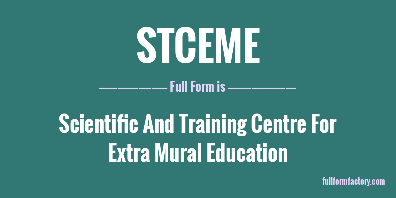 stceme-full-form