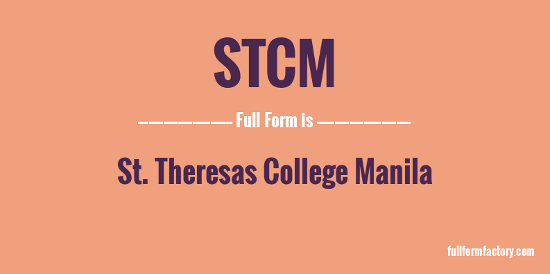 stcm-full-form