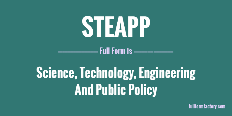 steapp-full-form