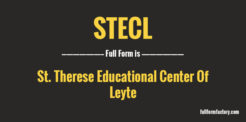 stecl-full-form