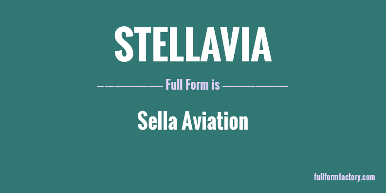 stellavia-full-form
