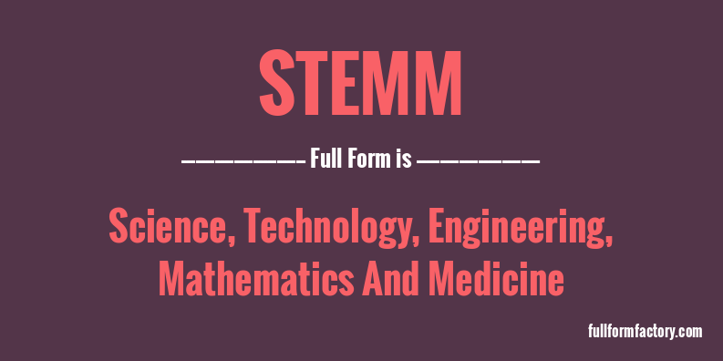 stemm-full-form