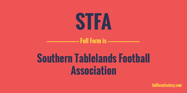 stfa-full-form