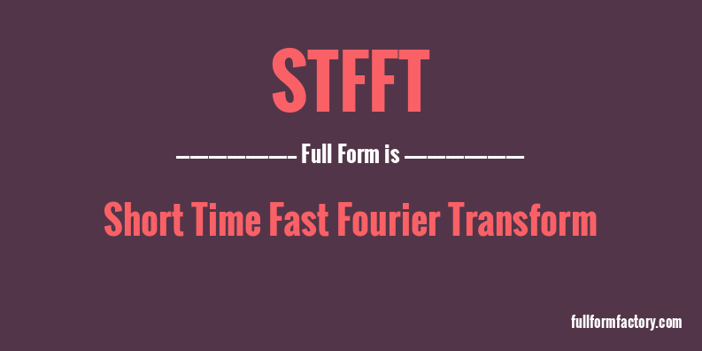 stfft-full-form