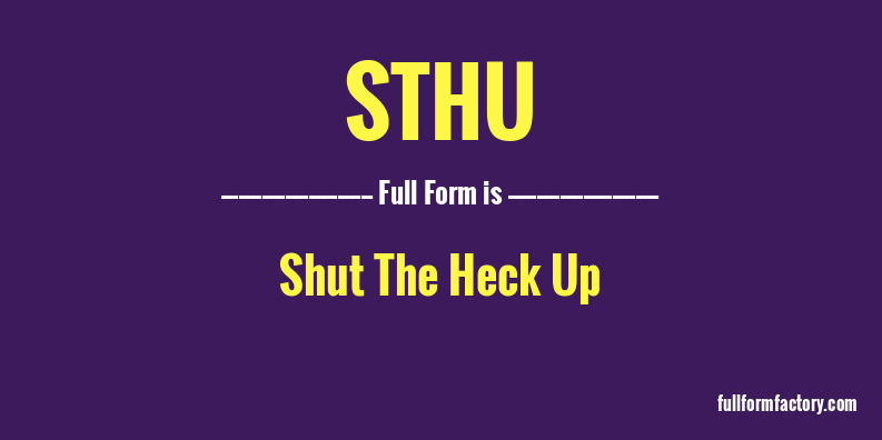 sthu-full-form