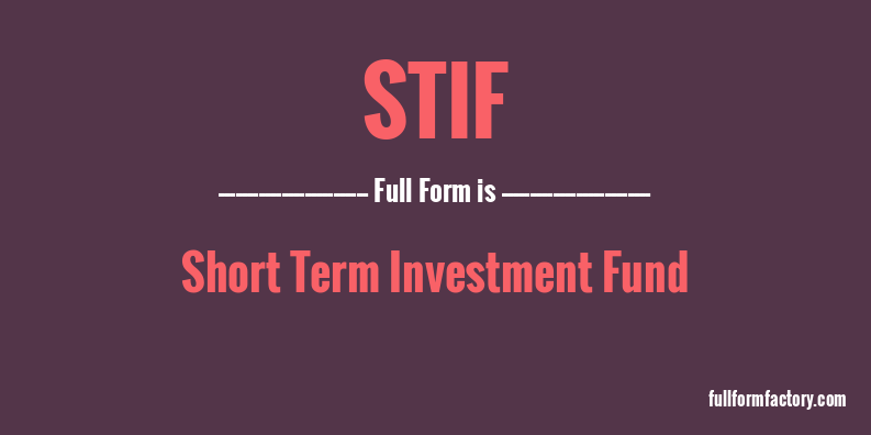stif-full-form