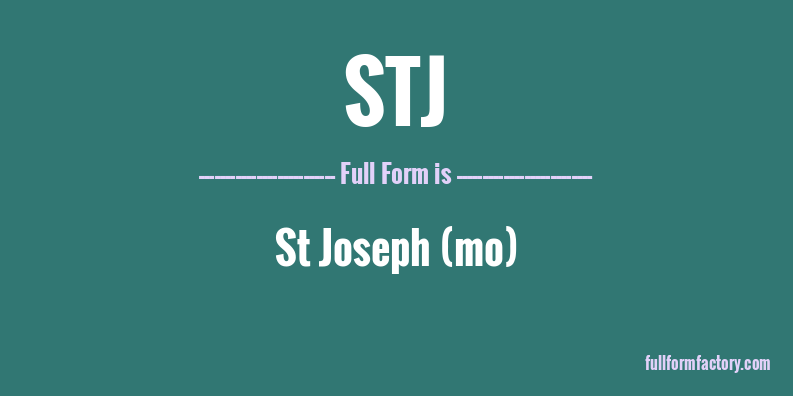 stj-full-form