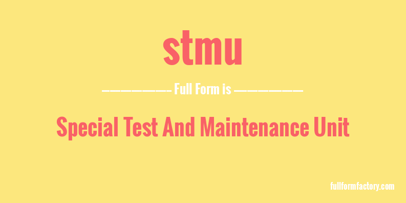stmu-full-form