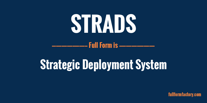 strads-full-form