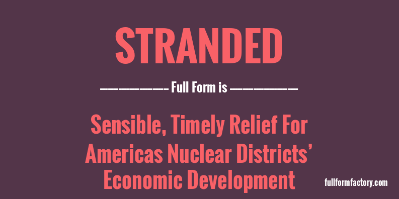 stranded-full-form