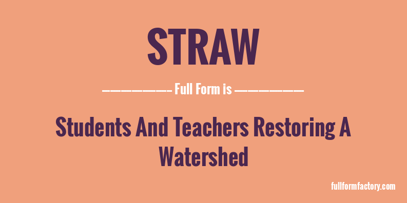 straw-full-form