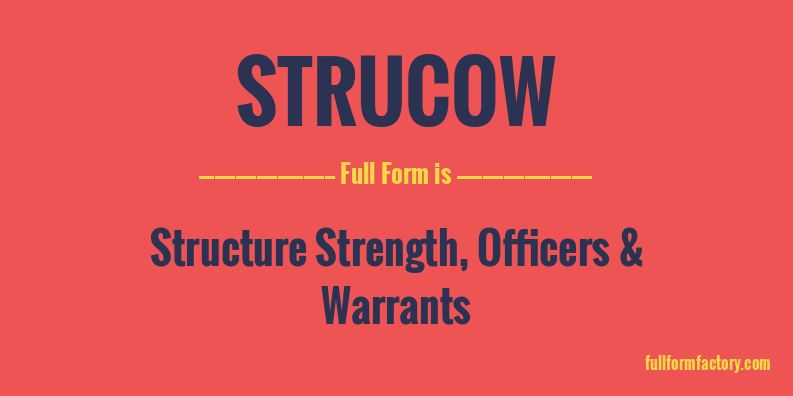 strucow-full-form