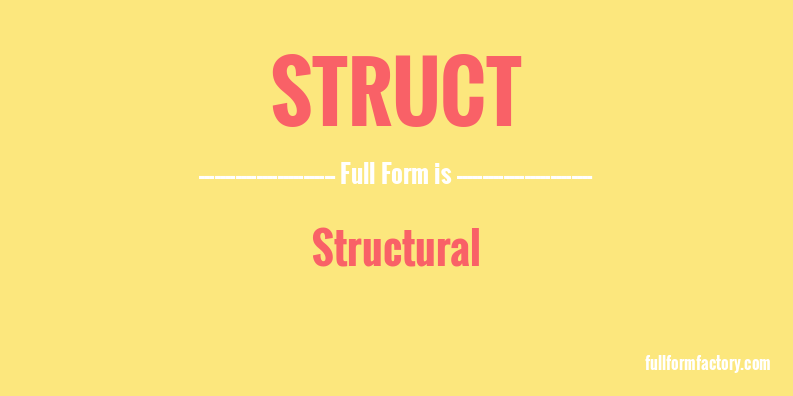 struct-full-form